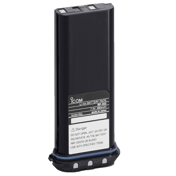 Lithium-Ion BAttery 7.4V 980MAH for Radio IC-M36