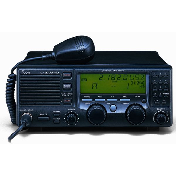 Fixed mount HF marine transceiver