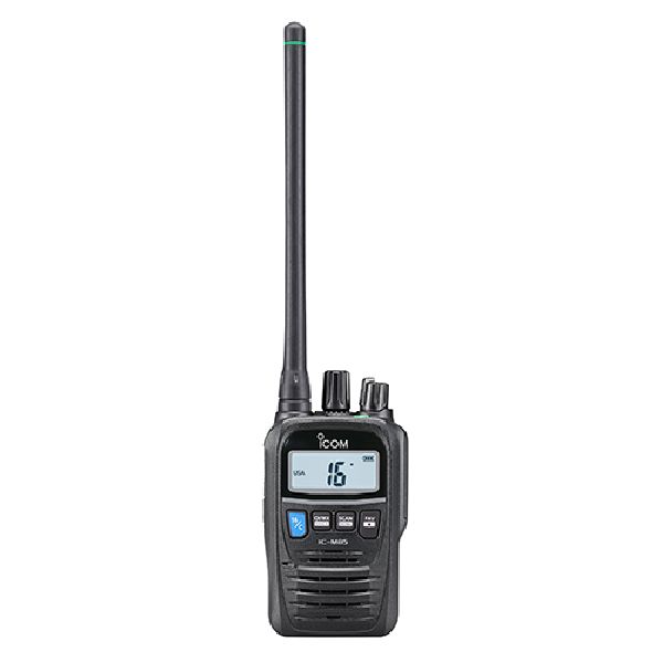 Handheld marine band transceiver