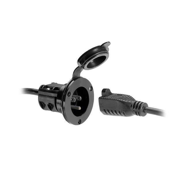 Port d'Alimentation CA - Noir / MKR-21