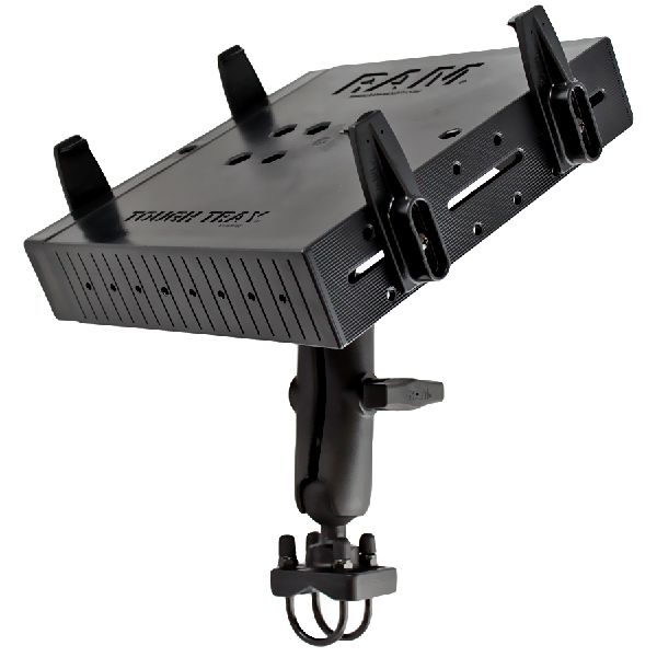 Tough-Tray™ Double Ball Mount with Double U-Bolt Rail Base