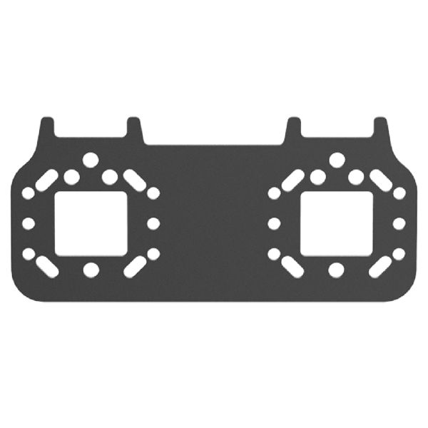 Short Bracket Adapter for PTT Remote Speaker Microphones