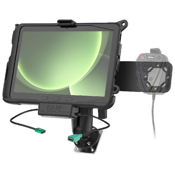 Aina PTT Voice Responder Vehicle Bundle for Samsung Tab Active4 Pro