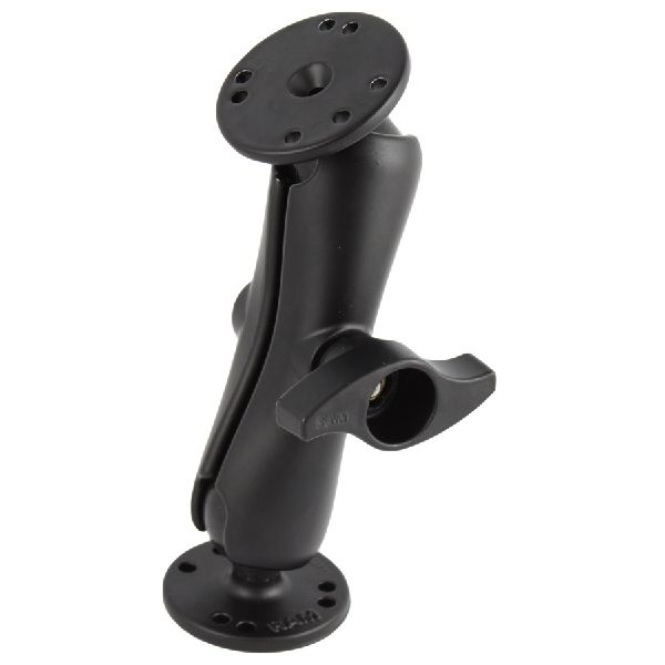 Support à double boule avec bouton en métal - Taille C moyenne