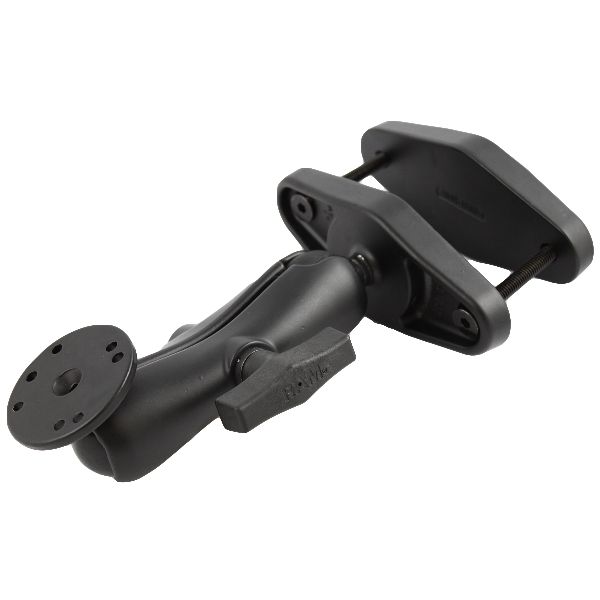 4" Square Post Clamp Mount with Round AMPS Plate - C Size