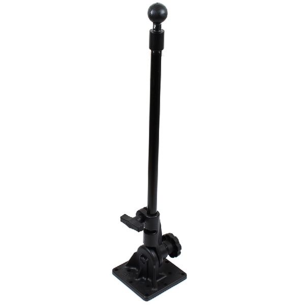 1.5" Ball Pedestal Base with 18" Long Pipe