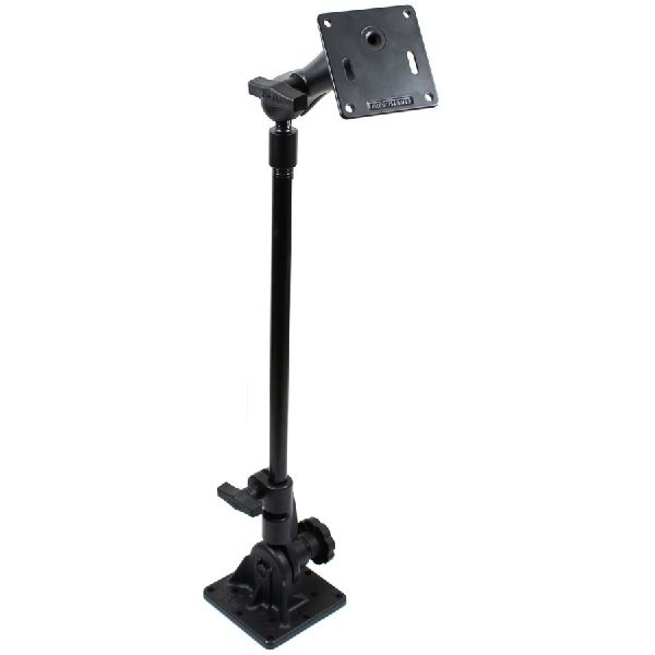 Pedestal Mount with 18" Pipe and 75x75mm VESA Plate