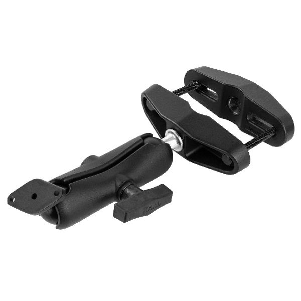 Support de serrage universel pour poteau avec plaque diamantée - Bras moyen de taille C