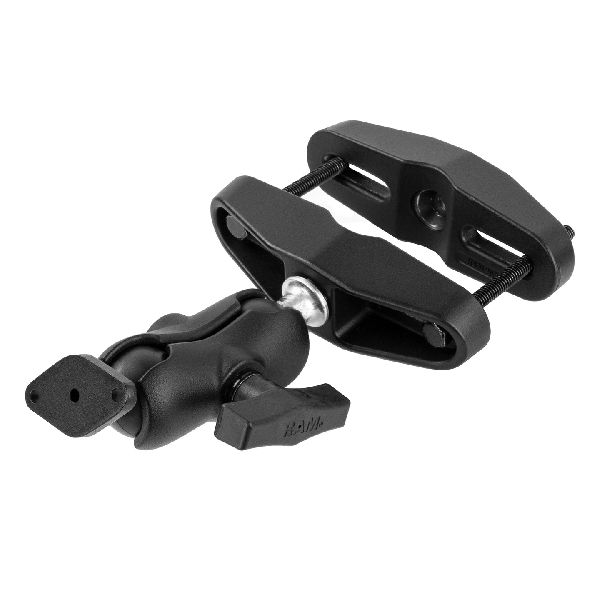 Support de serrage universel pour poteau avec plaque diamantée - Bras court de taille C