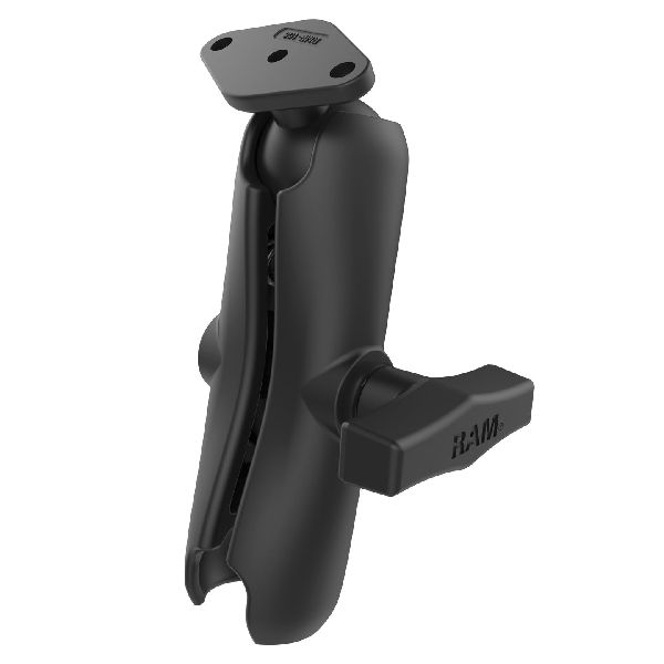 Bras à double douille avec plaque à boule diamantée