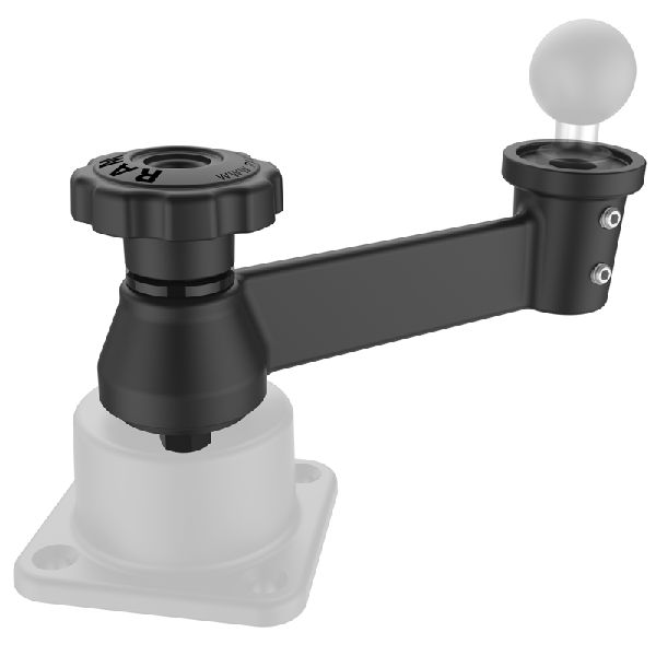 Bras pivotant droit de 6 pouces pour montages horizontaux/verticaux