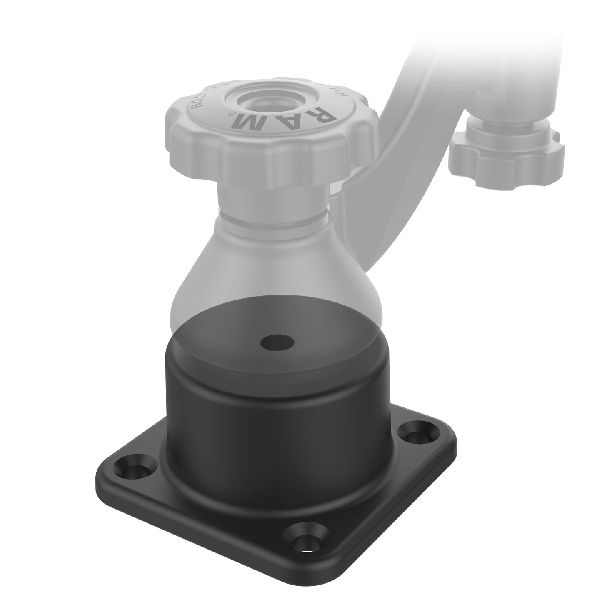 Base de bras oscillant horizontal