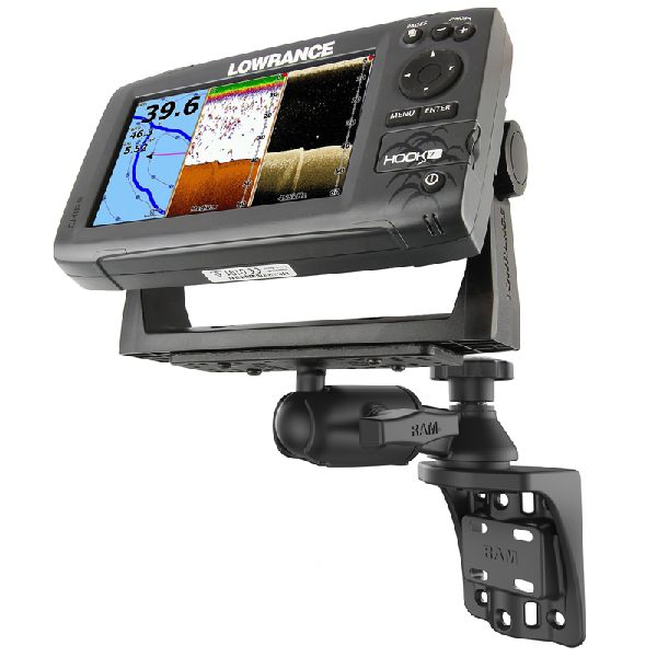 Support de bras pivotant vertical de 6 pouces avec adaptateur à rotule ronde