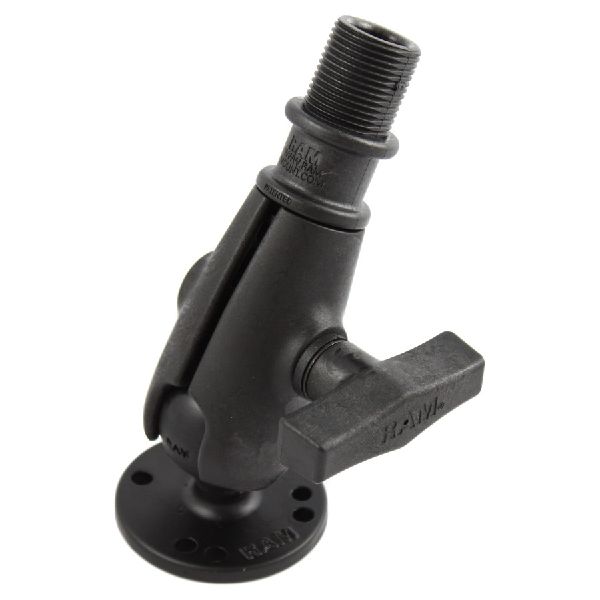 Support d'antenne VHF avec tige filetée 1"-14