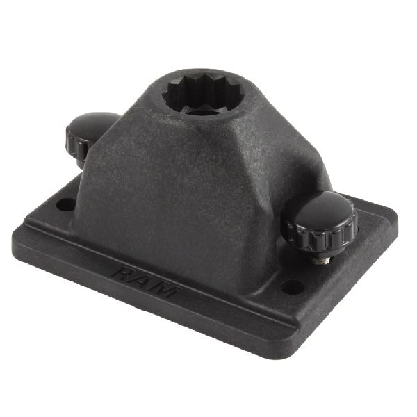 Base de pont et de rail ROD® avec boutons de serrage
