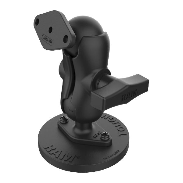 Support magnétique robuste Tough-Mag™ avec plaque diamantée - Court