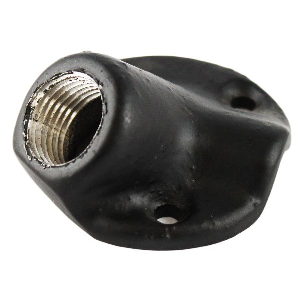 45-Degree 1/2" NPT Threaded Hole with Round Base