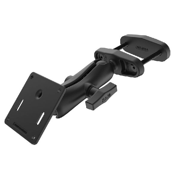 3" Square Post Clamp Mount with 75x75mm VESA Plate