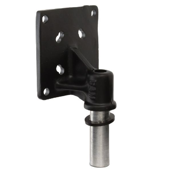 Plaque VESA 75 x 75 mm avec poteau NPT 1/2"