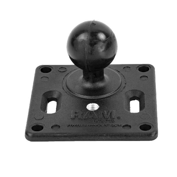 75x75mm VESA Plate with Ball and 3/8"-16 Threaded Hole