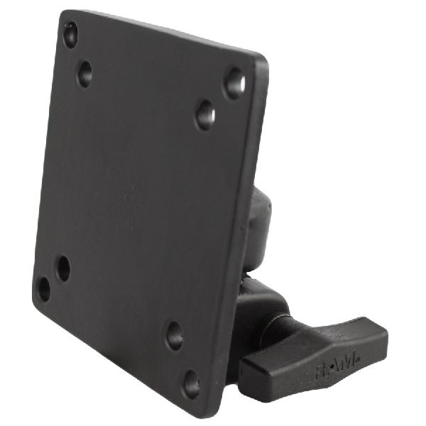 100x100mm VESA Plate with 1/2" NPT Hole