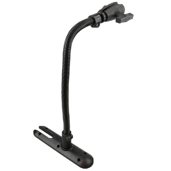Support de transducteur avec tige de 18 pouces et bras de douille pour Lowrance TotalScan