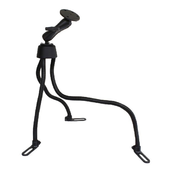 Support de véhicule double à rotule Pod™ III avec grande plaque ronde