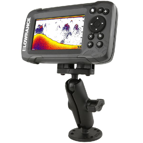 Support à double rotule pour Lowrance Eagle 4 et 5, Hook² et Reveal