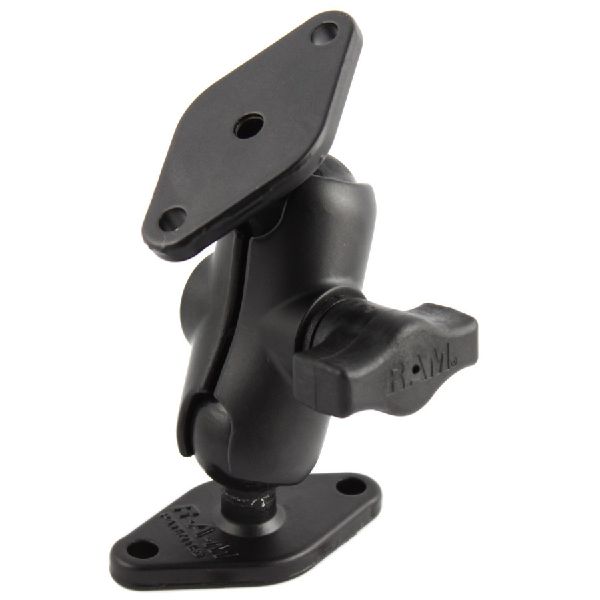 Support de plaque diamantée à double boule - Taille B courte