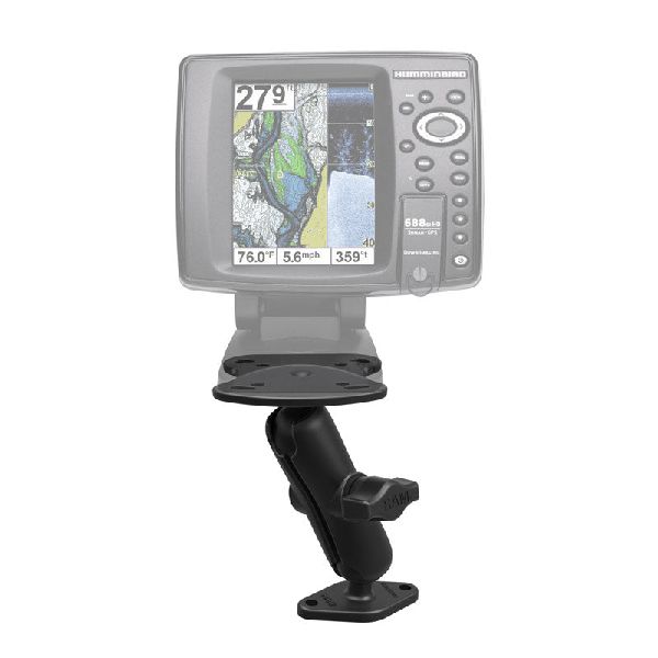 Fishfinder Diamond Plate Mount for Humminbird Devices