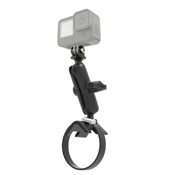 Strap Clamp Mount with Universal Action Camera Adapter