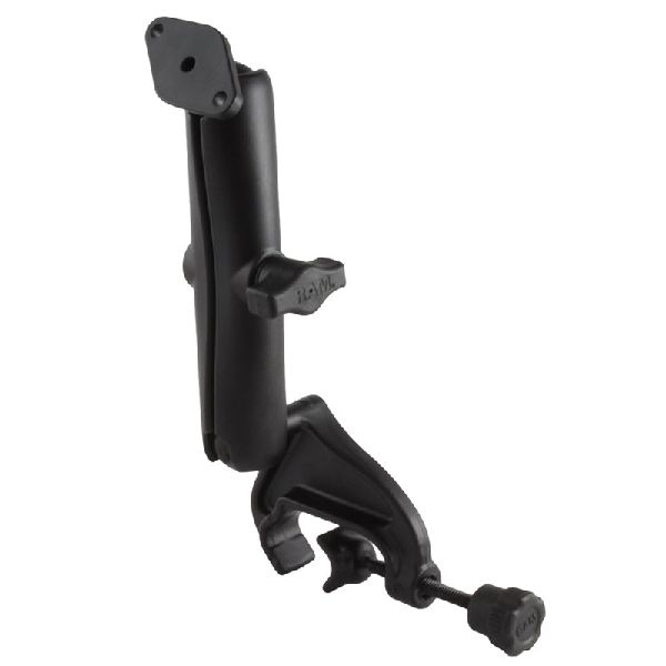 Double Ball Yoke Clamp Mount with Diamond Plate - Long