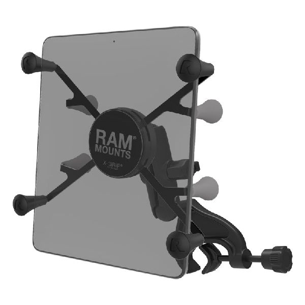 X-Grip® Mount with Yoke Clamp Base for 7"-8" Tablets