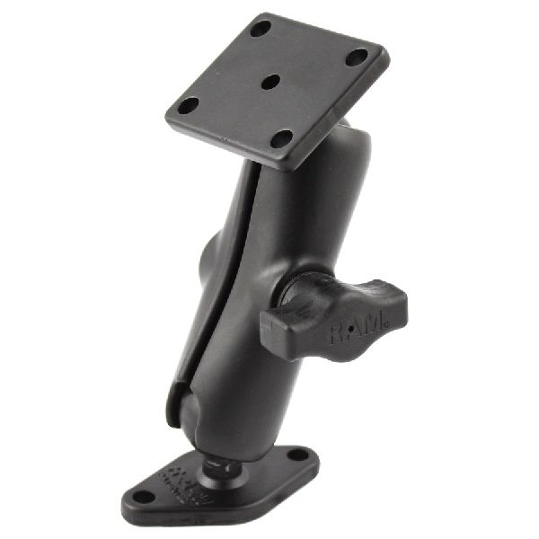 Double Ball Mount with 2-Hole & 4-Hole AMPS Plates - Medium