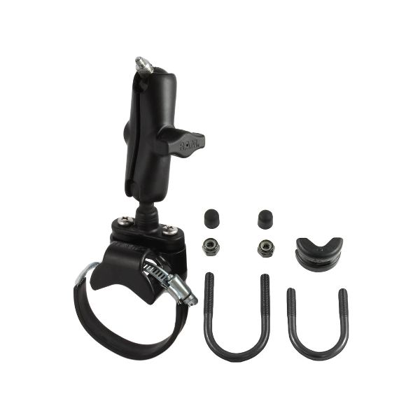 ATV/UTV Double Ball Rail Mount with 1/4"-20 Threaded Stud