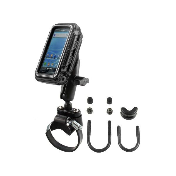 ATV/UTV Double Ball Rail Mount for Aqua Box® Small Sealed Enclosure
