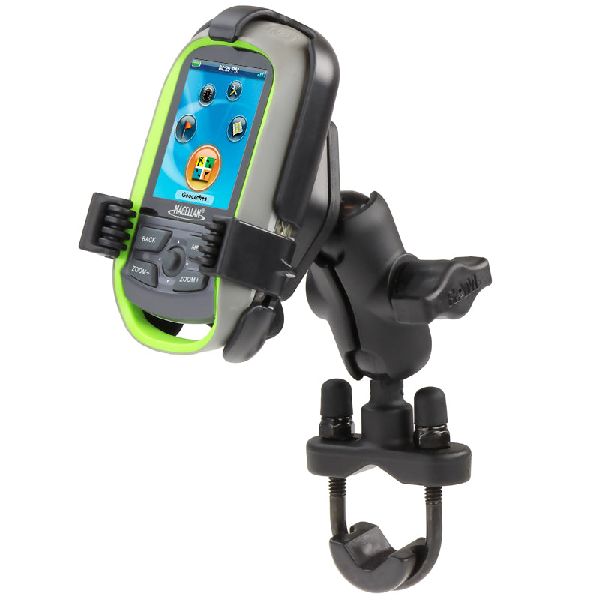 Handlebar U-Bolt Double Ball Mount for Magellan eXplorist GC + More