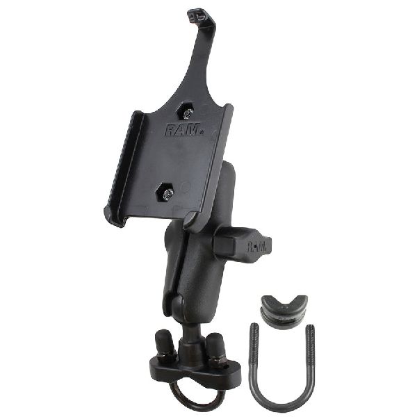 Handlebar U-Bolt Double Ball Mount for Apple iPhone 5 & 5s
