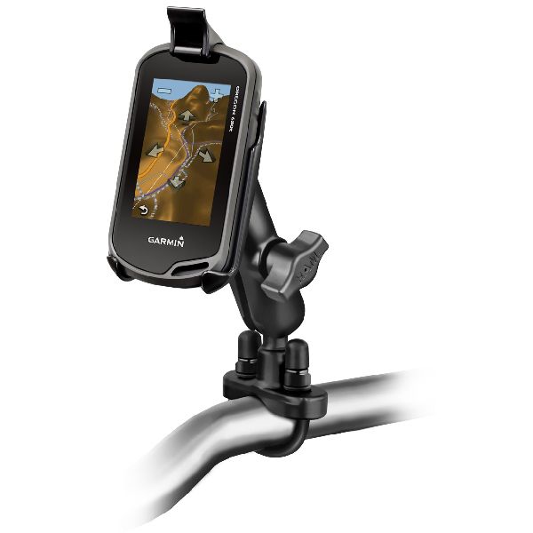 Handlebar U-Bolt Double Ball Mount for Garmin Oregon Series + More