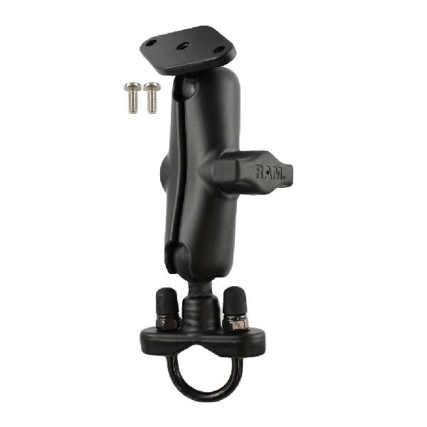 Handlebar U-Bolt Double Ball Mount for Lowrance AirMap 2000C