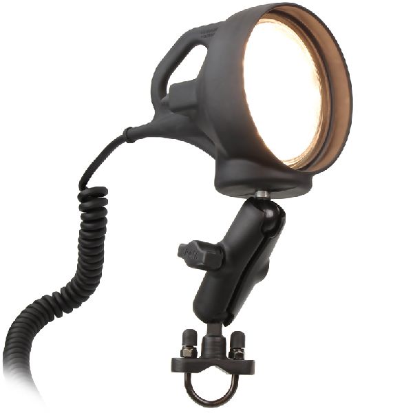 Handlebar U-Bolt Mount with LED Spotlight