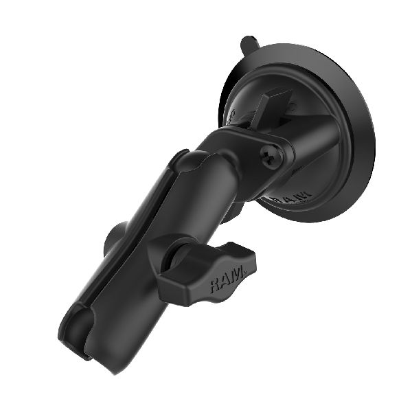 Twist-Lock™ Suction Cup Base with Double Socket Arm