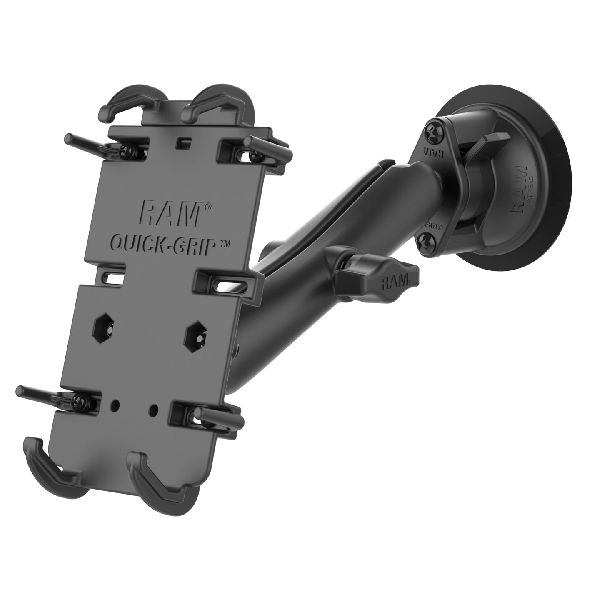 Support de téléphone Quick-Grip™ XL avec ventouse Twist-Lock™ - Long