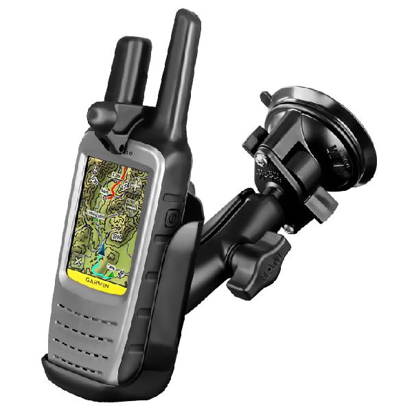 Support à ventouse Twist-Lock™ pour Garmin Rino 610, 650 et 655t