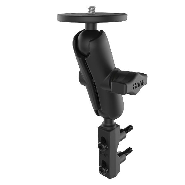 Brake/Clutch Reservoir Mount with Round Plate & 1/4"-20 Stud