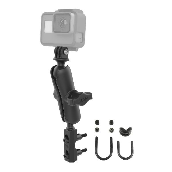 Brake/Clutch Reservoir Mount with Universal Action Camera Adapter