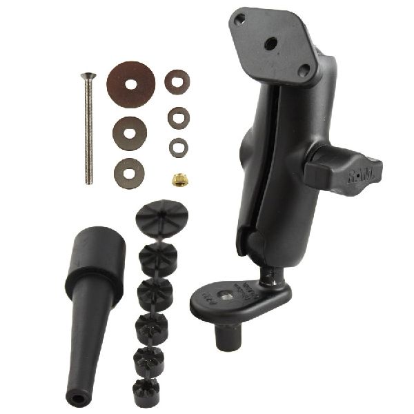 Motorcycle Fork Stem Double Ball Mount