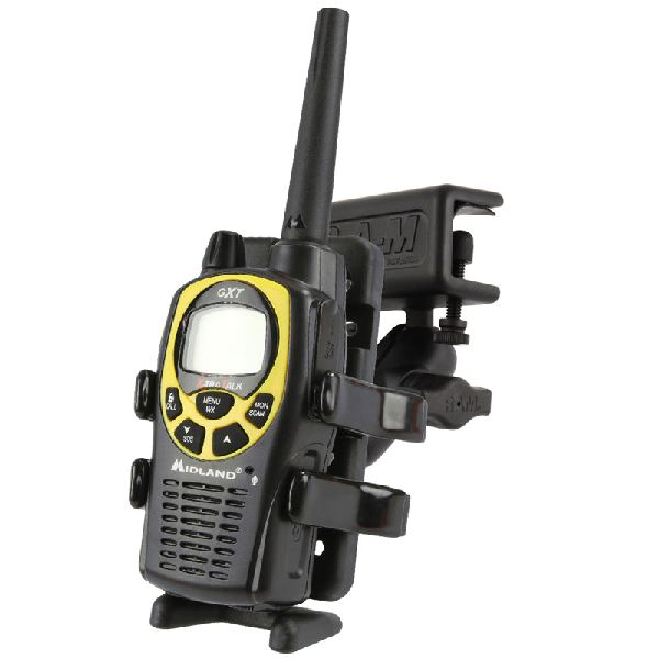 Finger-Grip® Universal Holder with Glare Shield Clamp Mount