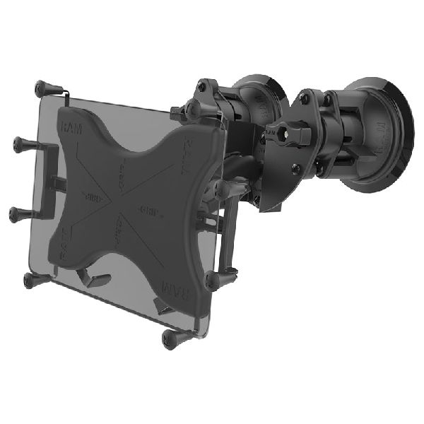 Support X-Grip® avec ventouse pivotante RAM® Twist-Lock™ pour tablettes de 12 à 13 pouces
