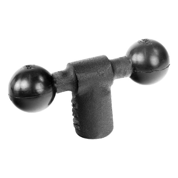 Dual Ball Base with 1/4" NPT Female Threaded Hole